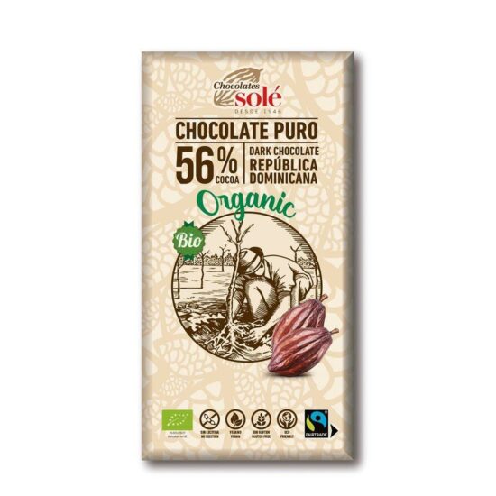 Chocolates Solé Čokoláda Chocolates Solé - 56% bio čokoláda