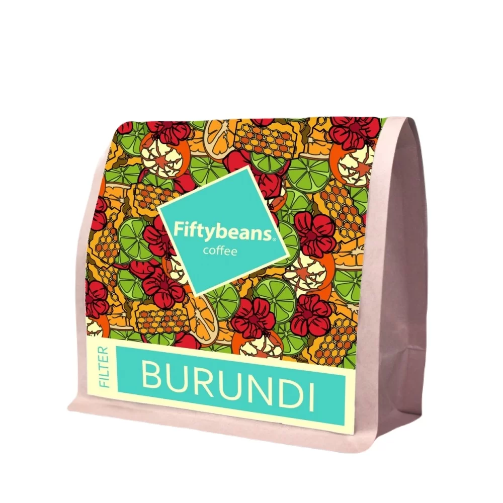 Fiftybeans Káva Fiftybeans č. 2 (Burundi) 200g