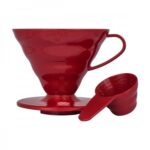 Hario Dripper Hario V60 plastový červený (VD-02R)