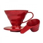 Hario Dripper Hario V60 plastový červený (VD-01R)