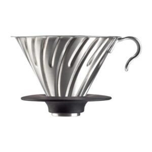 Hario Dripper Hario V60 kovový stříbrný (VDM-02HSV)