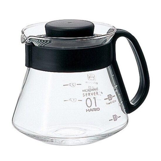 Hario Konvice RANGE SERVER Hario V60 600ml černá (XVD-60B)